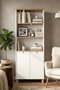 Hanah Home Nord - ND13-SW Blanco y Roble